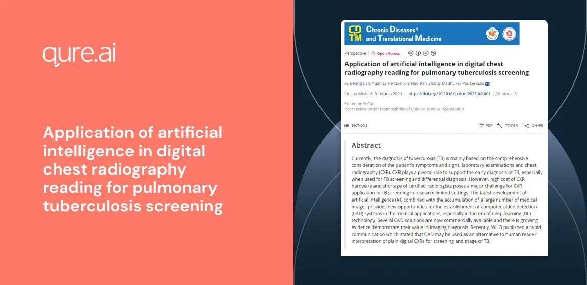 Application of artificial intelligence in digital chest radiography reading for pulmonary tuberculosis screening.webp