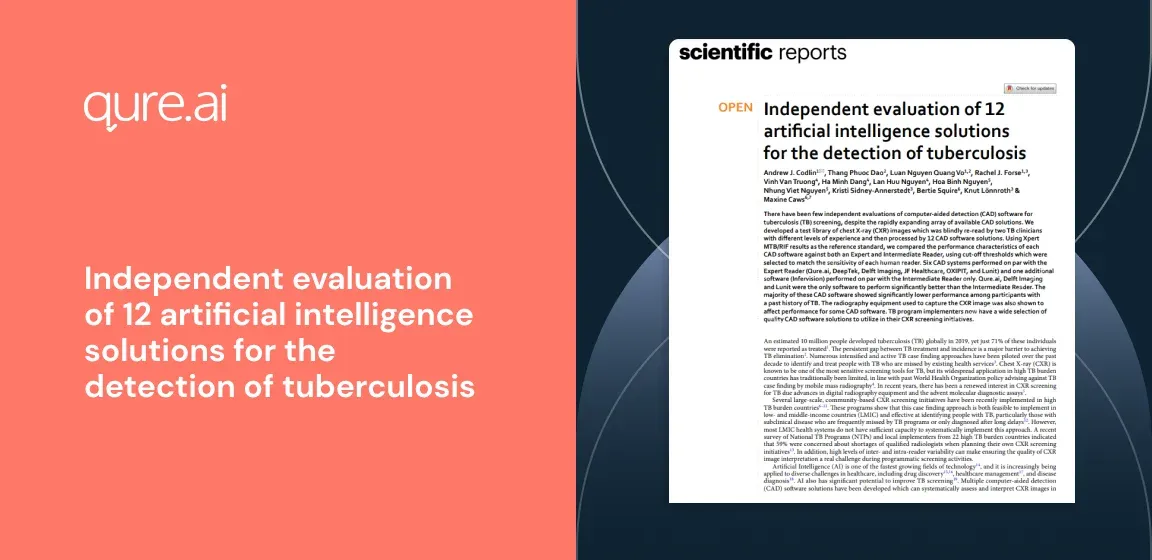Independent evaluation of 12 artificial intelligence solutions for the detection of tuberculosis.webp