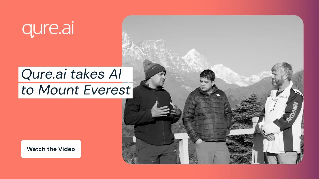 Qure takes AI to everest.webp