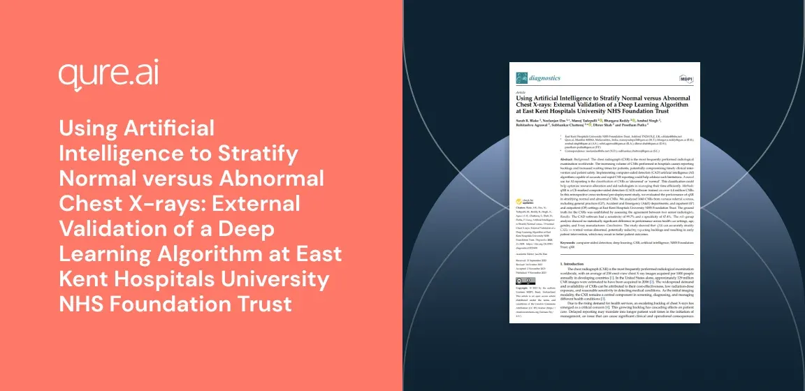 Using Artificial Intelligence to Stratify Normal versus Abnormal Chest X-rays External Validation of a Deep Learning Algorithm at East Kent Hospitals University NHS Foundation Trust.webp
